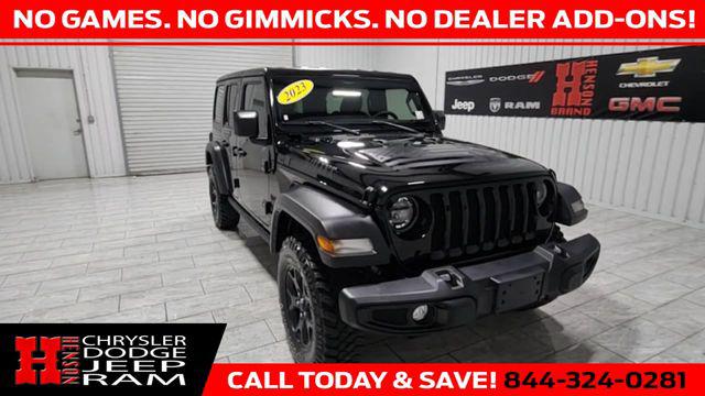 2023 Jeep Wrangler 4-Door Willys 4x4