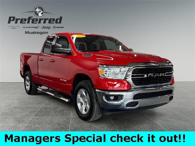 2021 RAM 1500 Big Horn Quad Cab 4x4 64 Box 2021 RAM 1500 Big Horn Quad Cab 4x4 64 Box