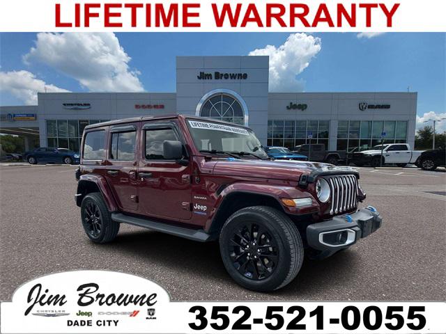 2022 Jeep Wrangler 4xe Unlimited Sahara 4x4