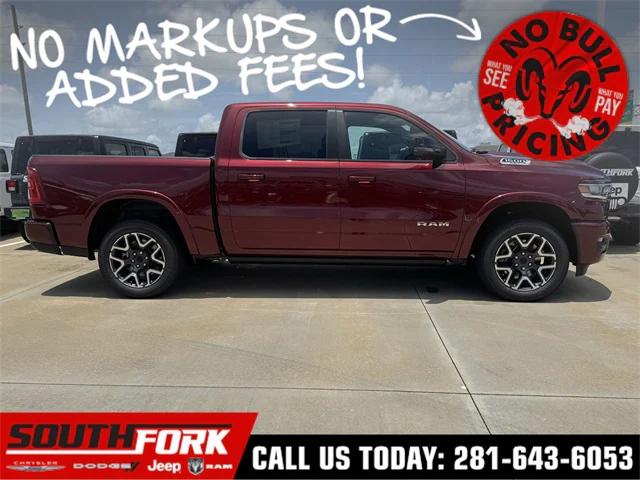 2025 RAM Ram 1500 RAM 1500 LARAMIE CREW CAB 4X4 57 BOX
