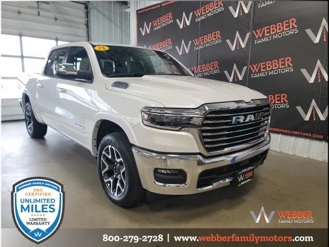 2025 RAM Ram 1500 RAM 1500 LARAMIE CREW CAB 4X4 57 BOX