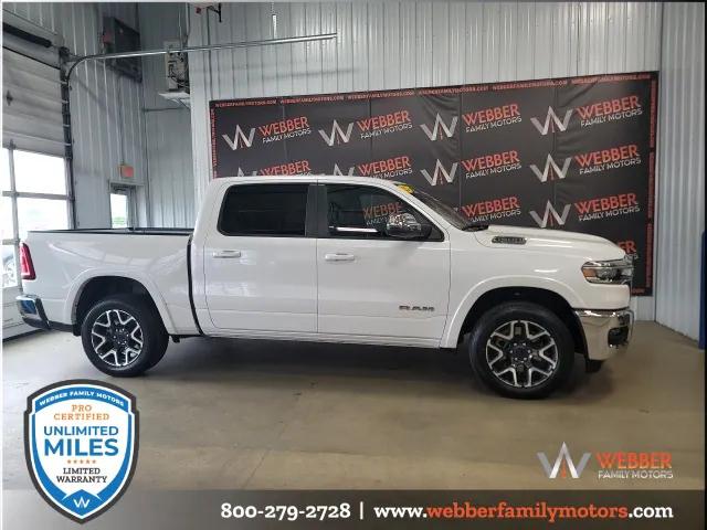 2025 RAM Ram 1500 RAM 1500 LARAMIE CREW CAB 4X4 57 BOX