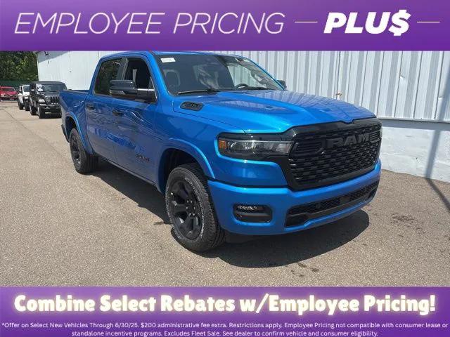 2025 RAM Ram 1500 RAM 1500 BIG HORN CREW CAB 4X4 57 BOX