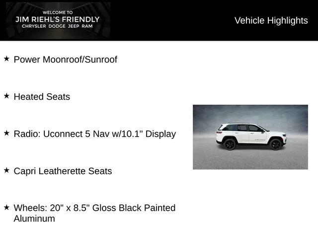 2025 Jeep Grand Cherokee GRAND CHEROKEE LIMITED 4X4