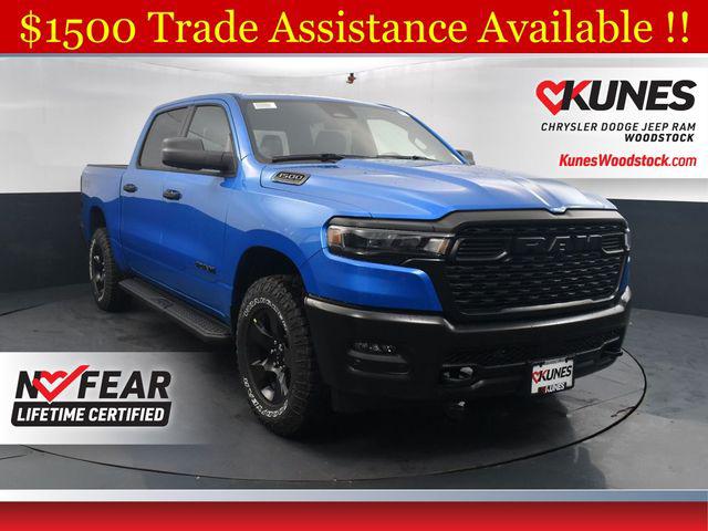 2025 RAM Ram 1500 RAM 1500 WARLOCK CREW CAB 4X4 57 BOX