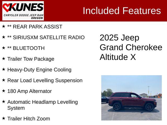 2025 Jeep Grand Cherokee GRAND CHEROKEE ALTITUDE X 4X4