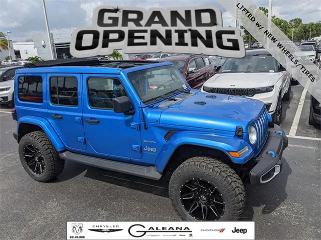 2022 Jeep Wrangler 4xe Unlimited Sahara 4x4