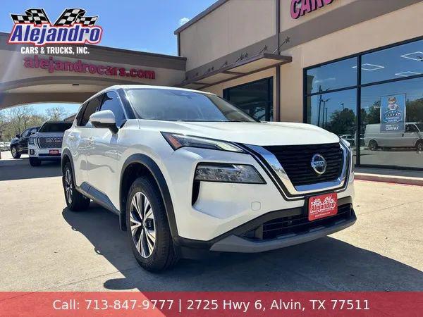 2021 Nissan Rogue SV FWD for sale in Houston, TX