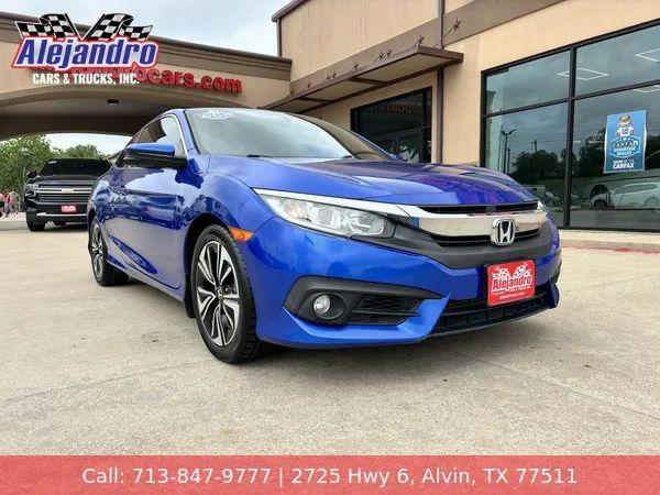 2016 Honda Civic EX-T for sale in Houston, TX
