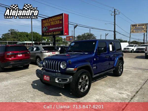 2018 Jeep Wrangler Unlimited Sahara 4x4 for sale in Houston, TX