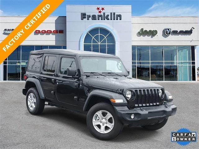 2022 Jeep Wrangler Unlimited Sport S 4x4