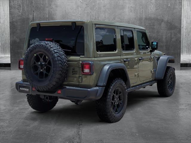 2025 Jeep Wrangler 4xe WRANGLER 4-DOOR WILLYS 4xe