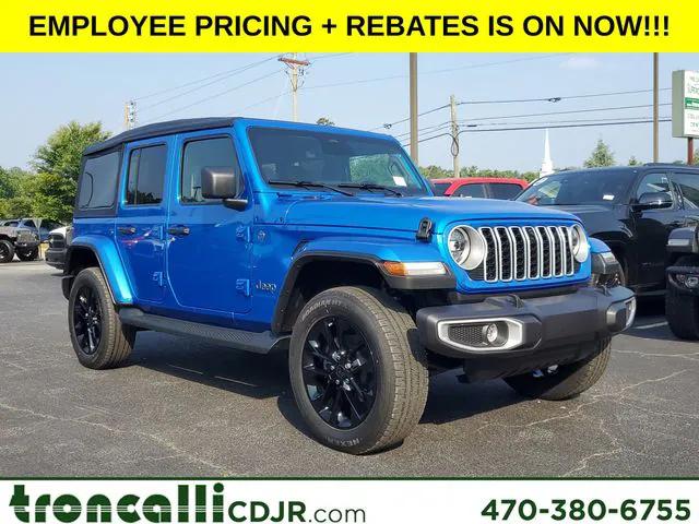 2025 Jeep Wrangler 4xe WRANGLER 4-DOOR SAHARA 4xe