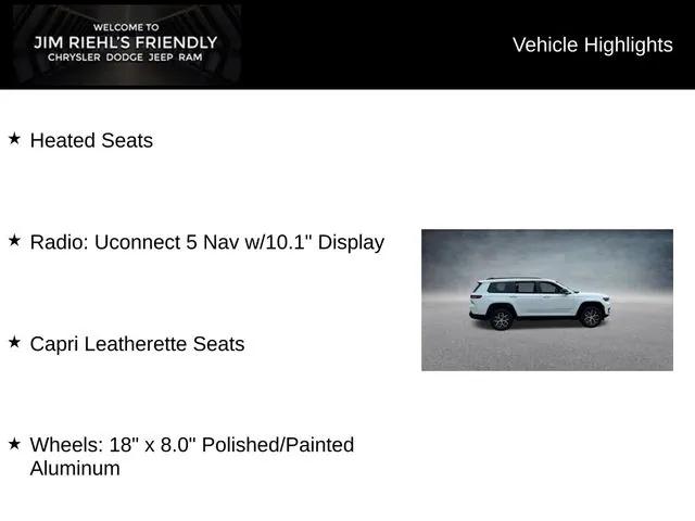 2025 Jeep Grand Cherokee GRAND CHEROKEE L LIMITED 4X4