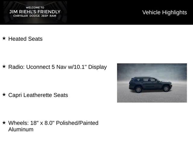 2025 Jeep Grand Cherokee GRAND CHEROKEE L LIMITED 4X4