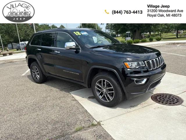 2018 Jeep Grand Cherokee Limited 4x4