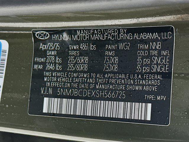 2025 Hyundai Tucson SEL - Photo 30