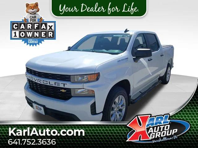 2021 Chevrolet Silverado 1500 4WD Crew Cab Short Bed Custom