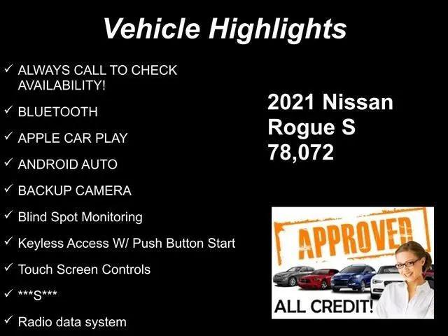 2021 Nissan Rogue S FWD