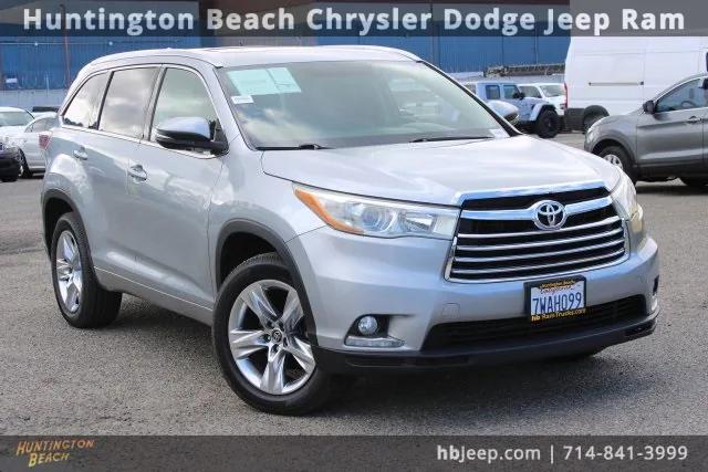 2016 Toyota Highlander Limited V6 for sale in Huntington Beach, CA