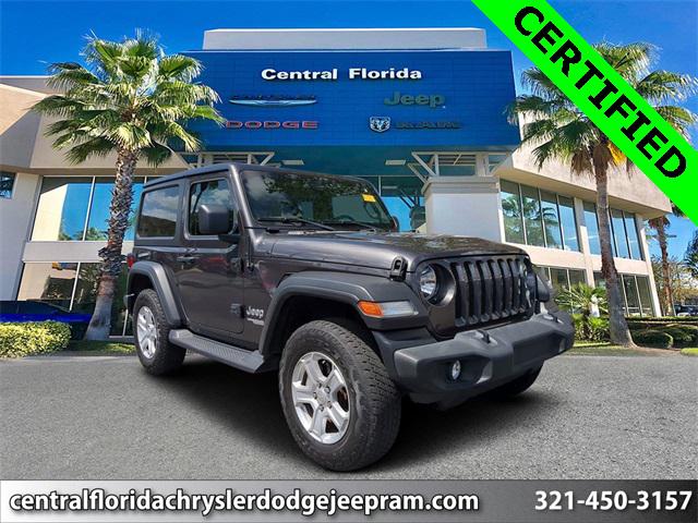 2021 Jeep Wrangler Sport S 4X4