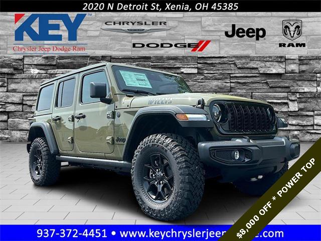 2025 Jeep Wrangler WRANGLER 4-DOOR WILLYS