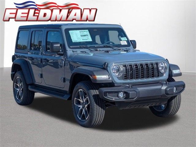 2025 Jeep Wrangler 4xe WRANGLER 4-DOOR SPORT S 4xe