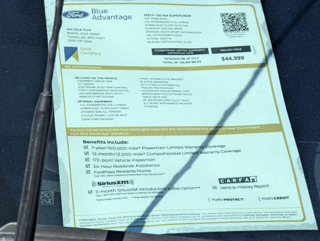 Used 2023 Ford F-150 For Sale in Tucson, AZ