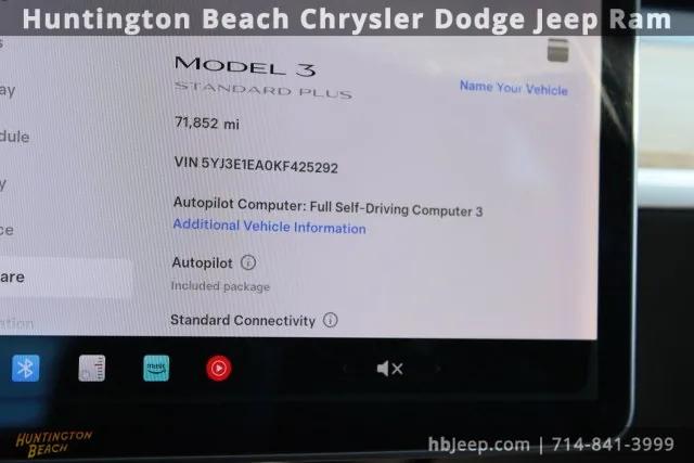 2019 Tesla Model 3 Standard Range Plus