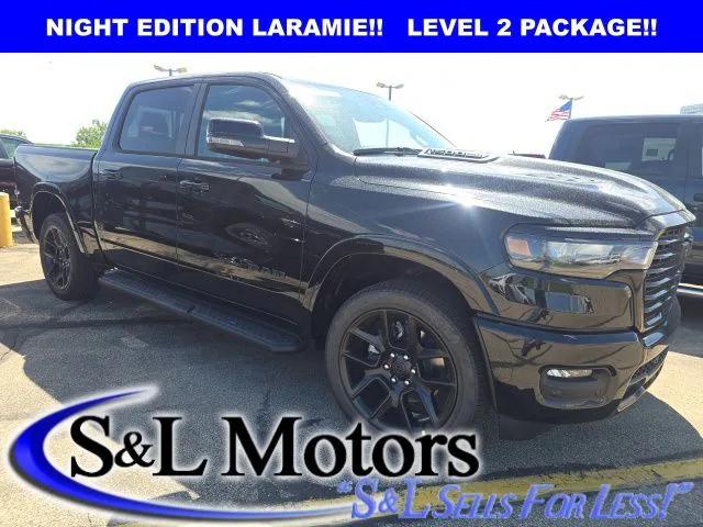 2025 RAM Ram 1500 RAM 1500 LARAMIE CREW CAB 4X4 57 BOX