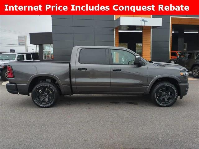 2025 RAM Ram 1500 RAM 1500 BIG HORN CREW CAB 4X4 57 BOX