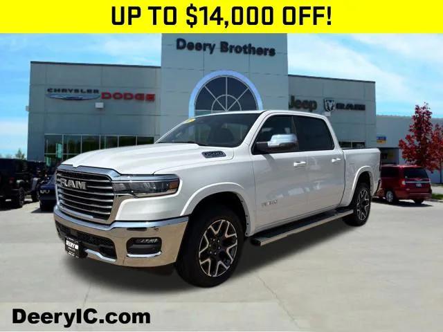 2025 RAM Ram 1500 RAM 1500 LARAMIE CREW CAB 4X4 57 BOX