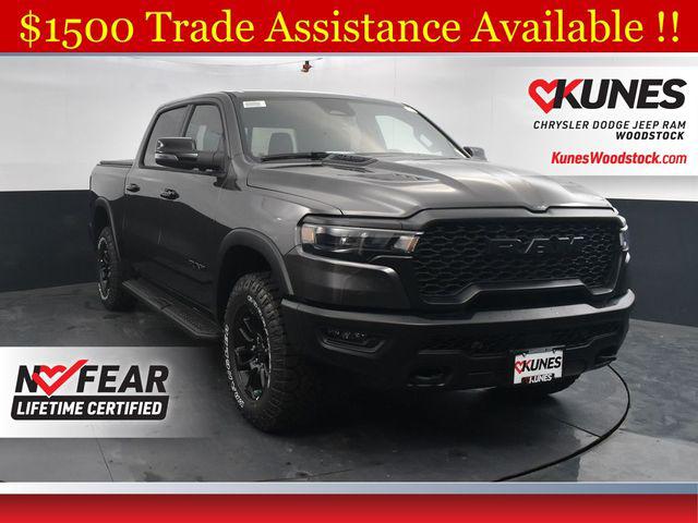 2025 RAM Ram 1500 RAM 1500 REBEL CREW CAB 4X4 57 BOX