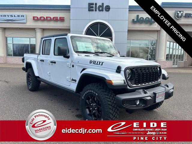 2025 Jeep Gladiator GLADIATOR WILLYS 4X4 2025 Jeep Gladiator GLADIATOR WILLYS 4X4