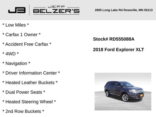 2018 Ford Explorer XLT