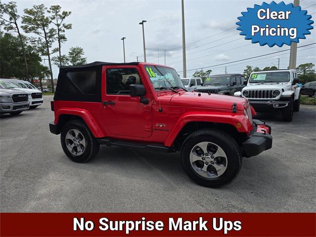 2016 Jeep Wrangler Sahara
