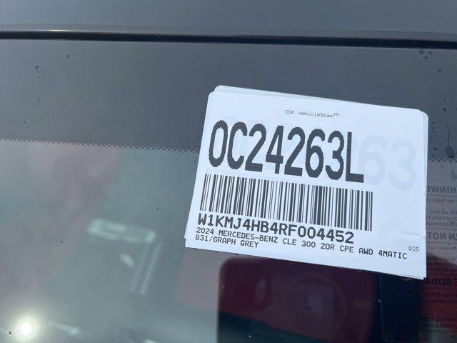 2024 Mercedes-Benz E-CLASS E 300 CLE 300