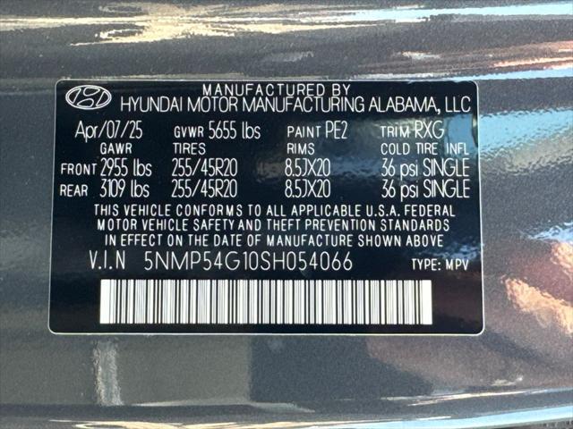 2025 Hyundai Santa Fe Hybrid Calligraphy