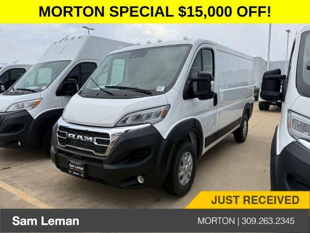 2025 RAM Ram ProMaster RAM PROMASTER 1500 SLT CARGO VAN LOW ROOF 136 WB
