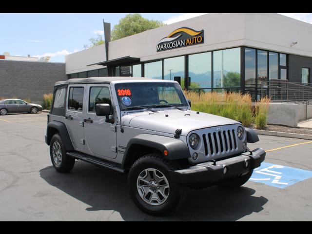 2016 Jeep Wrangler Unlimited Sport for sale in Taylorsville, UT