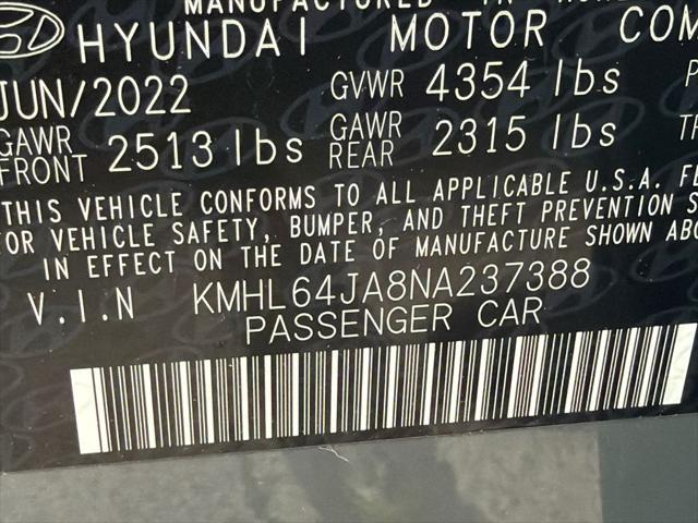 2022 Hyundai Sonata SEL