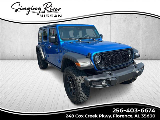 2024 Jeep Wrangler 4-Door Willys 4x4