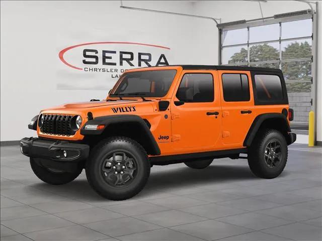 2025 Jeep Wrangler 4xe WRANGLER 4-DOOR WILLYS 4xe