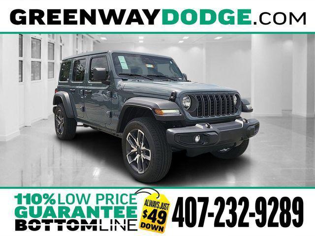 2025 Jeep Wrangler 4xe WRANGLER 4-DOOR SPORT S 4xe