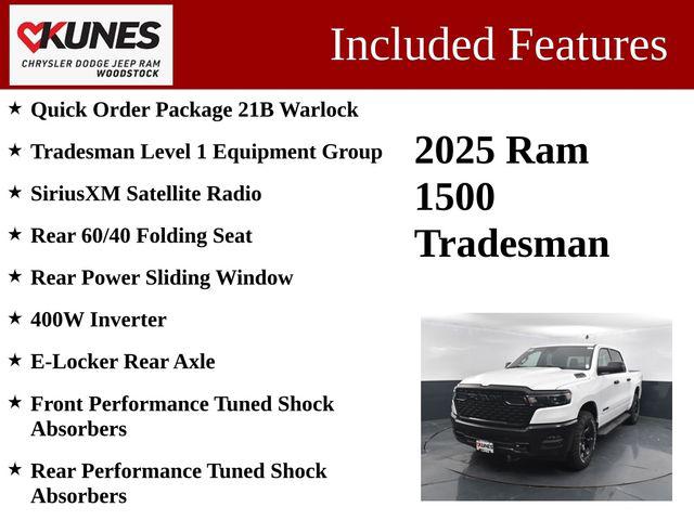 2025 RAM Ram 1500 RAM 1500 WARLOCK CREW CAB 4X4 57 BOX 2025 RAM Ram 1500 RAM 1500 WARLOCK CREW CAB 4X4 57 BOX