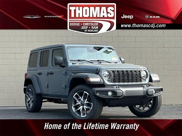 2025 Jeep Wrangler 4xe WRANGLER 4-DOOR SPORT S 4xe
