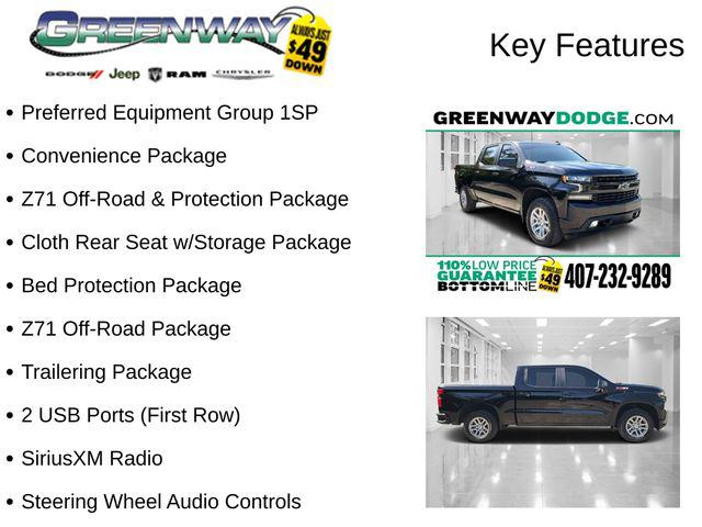 2021 Chevrolet Silverado 1500 4WD Crew Cab Short Bed RST