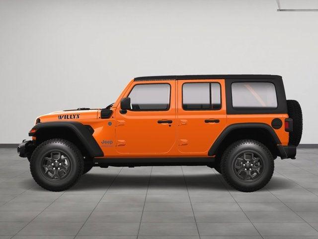 2025 Jeep Wrangler 4xe WRANGLER 4-DOOR WILLYS 4xe