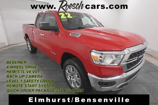2022 RAM 1500 Big Horn Quad Cab 4x4 64 Box