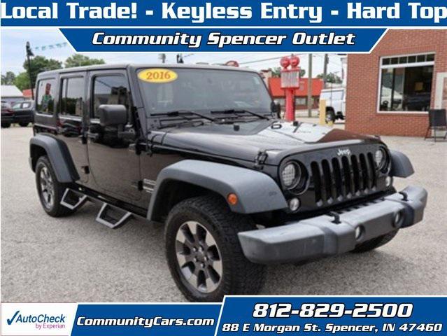 2016 Jeep Wrangler Unlimited Sport for sale in Bloomington, IN